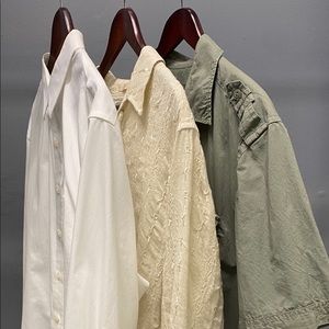 BUNDLE Old Navy Liz Claiborne Lux Casual Shirts